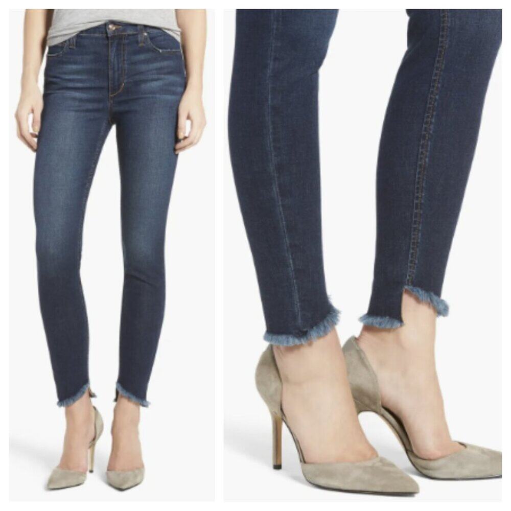 Joe's Flawless Lauren High Rise Skinny Ankle Jean Dark Wash Size 29